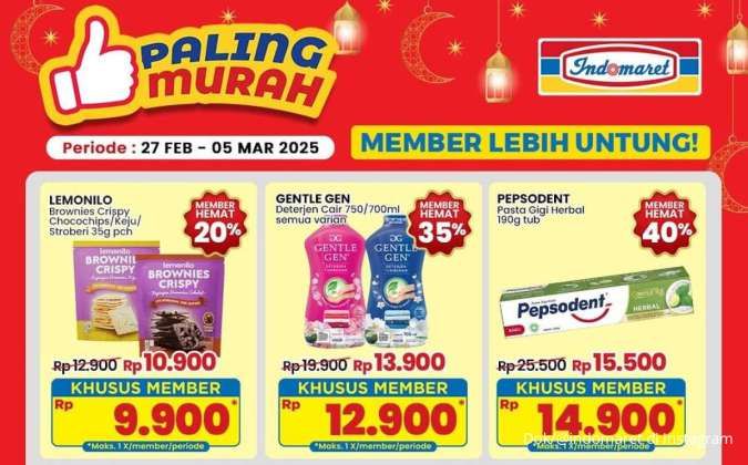 Promo Deterjen & Sabun Mandi Weekend 2 Maret 2025, Diskon Besar Sampai Hari Ini