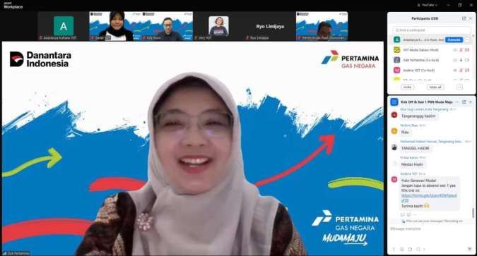 Cetak Generasi Muda Tangguh, Ratusan Anak Muda Ikut Program PGN Muda Maju