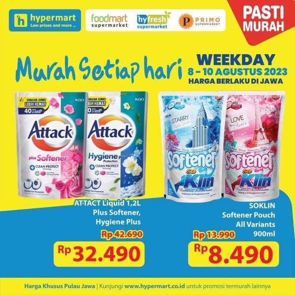 Katalog Promo Hypermart Weekday Terbaru 8-10 Agustus 2023