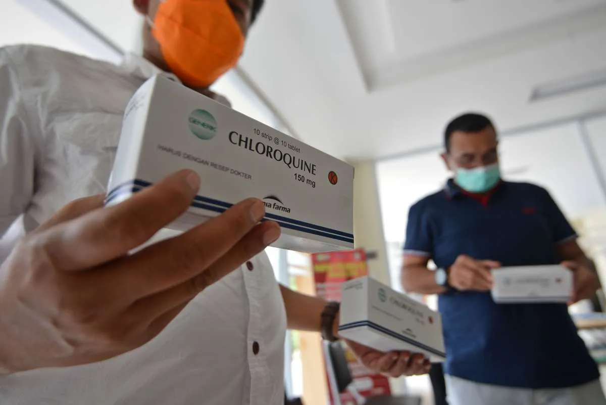 Stok obat corona chloroquine dan hydroxychloroquine hanya cukup sampai Juni
