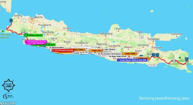 Racemap Bentang Jawa