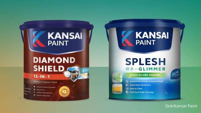 Kansai Diamond Shield 12-IN-1 & Kansai Splesh Glimmer, Solusi Inovatif Kansai Paint