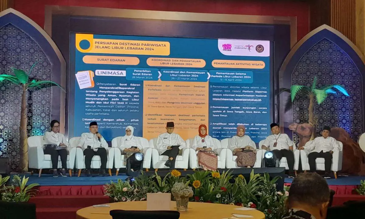 Pastikan Kesiapan Destinasi Wisata, Kemenparekraf Rilis Surat Edaran Libur Lebaran