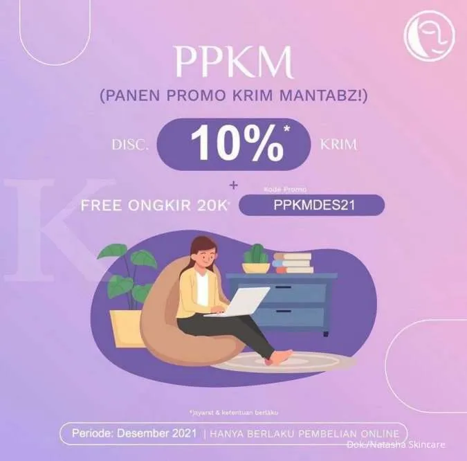 Promo PPKM Natasha Periode Desember 2021