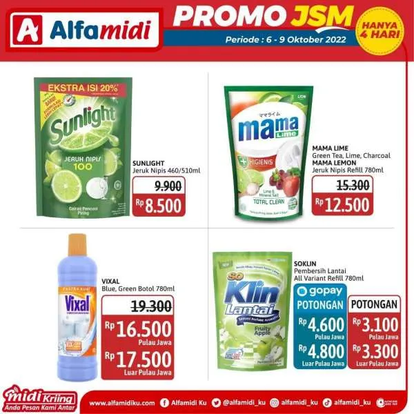 Promo JSM Alfamidi Periode 6-9 Oktober 2022