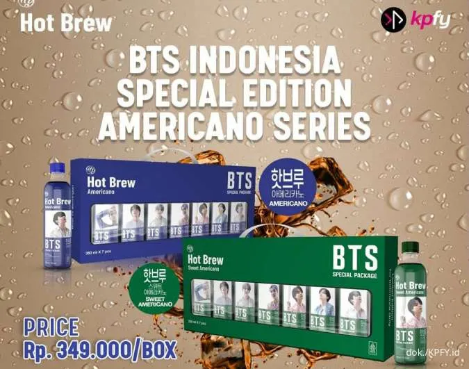 BTS Coffee Limited Edition: Promo XXI Cafe x KPFY