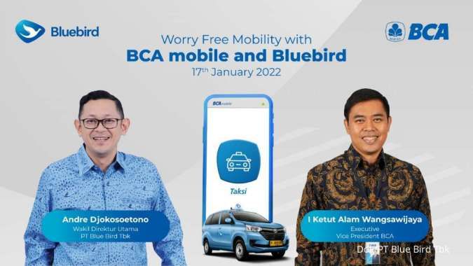 Gandeng Blue Bird, BCA Rilis Fitur Pesan Taxi dengan Fix Price di BCA Mobile