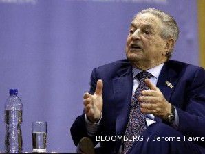 Soros : Euro mulai membahayakan kohesi politik Eropa