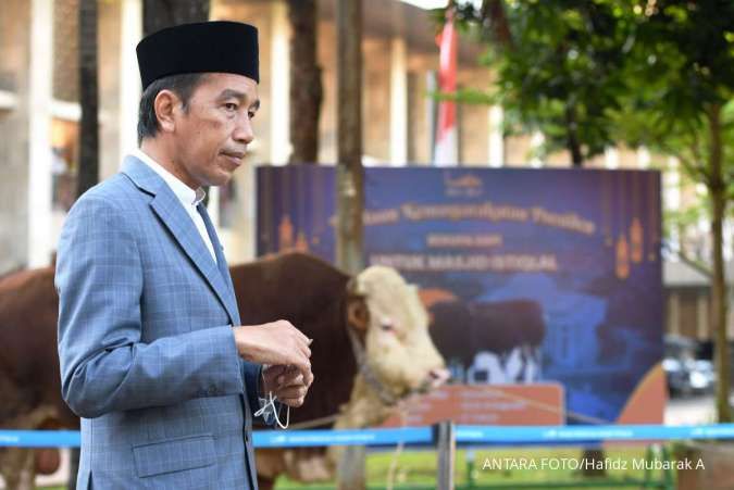 Sapi Kurban Jokowi Seberat 1 Ton Diserahkan ke Masjid Istiqlal