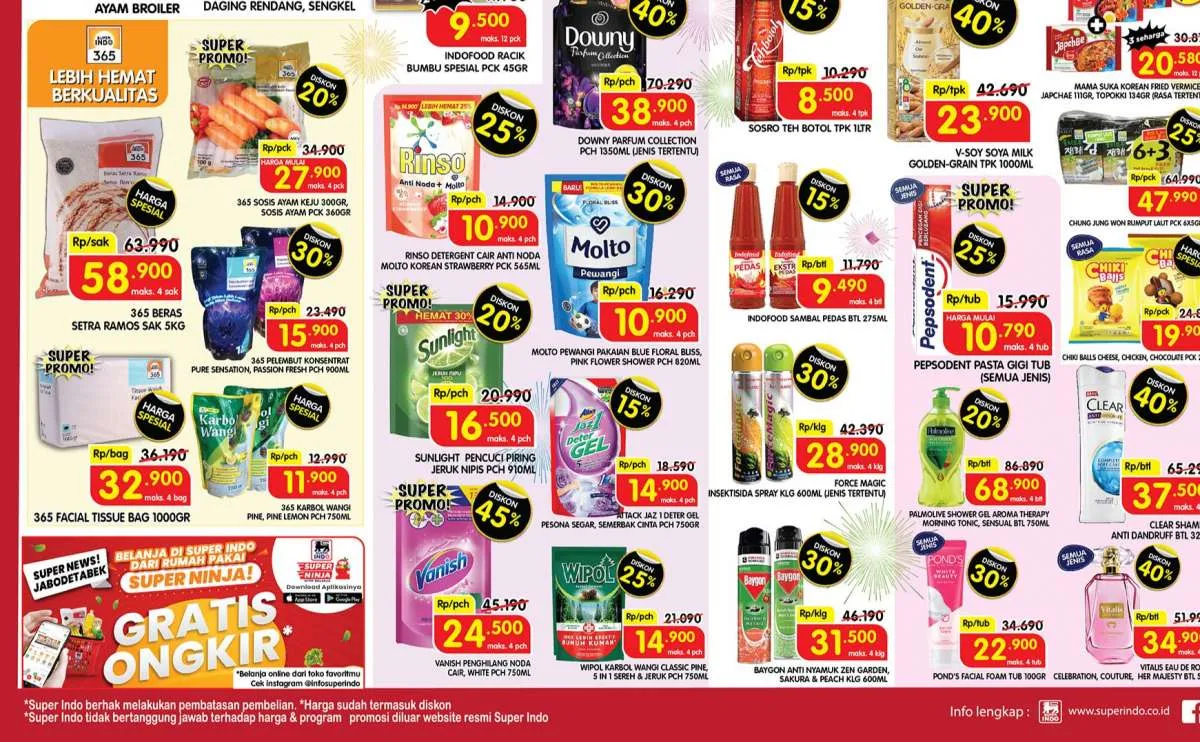 Harga Promo JSM Superindo hingga Minggu 1 Januari 2023, Promo Menarik di Awal Bulan