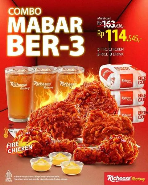 Promo Richeese Factory Combo Mabar Ber-3