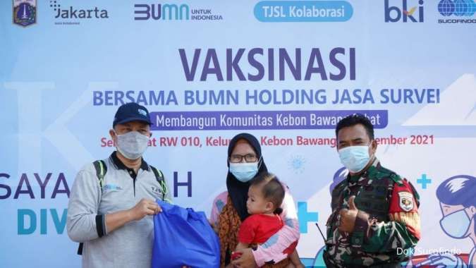 Vaksinasi Bersama Holding BUMN Jasa Survei