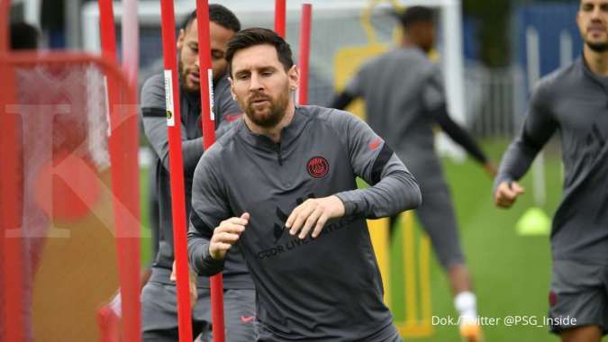 Sempat dilarang main di Argentina, Lionel Messi kembali fokus ke PSG