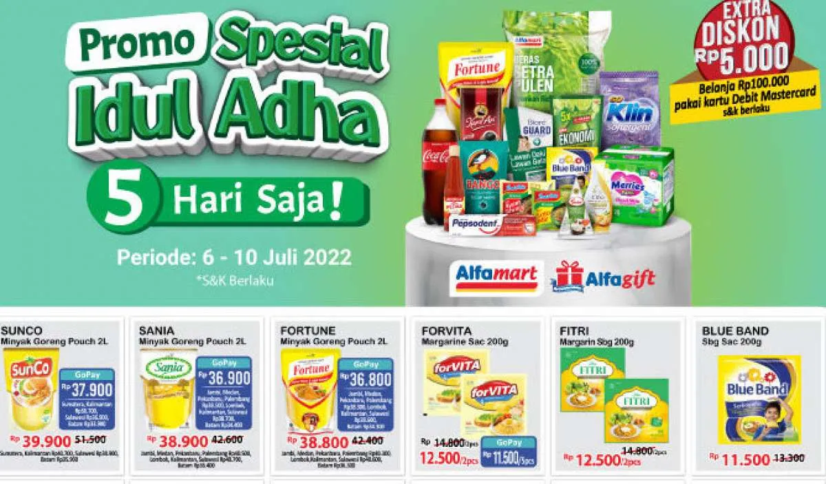 Promo JSM Alfamart di 9 Juli 2022, Jangan Lewatkan Belanja dengan Ekstra Diskon 