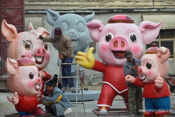 China sebut asal usul corona di Wuhan berasal dari kepala babi yang dibekukan