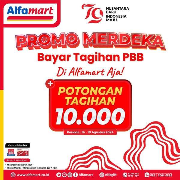 Promo Alfamart Spesial Kemerdekaan 16-18 Agustus 2024