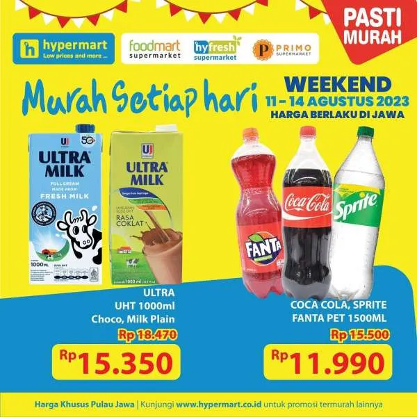 Katalog Promo JSM Hypermart Terbaru 11-14 Agustus 2023