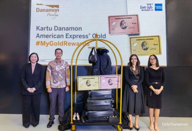 Sasar Nasabah Kaya, Danamon Hadirkan Kartu Kredit Danamon American Express Rose Gold