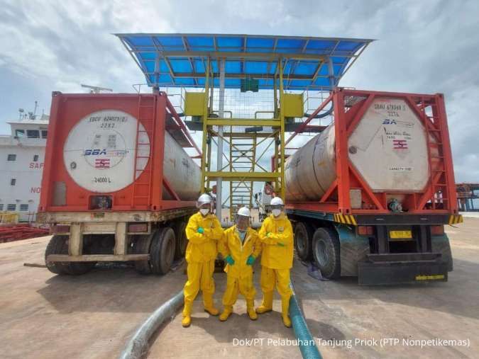 PTP Nonpetikemas Dukung PSN Pembangunan Smelter Grade Alumina di Terminal Kijing