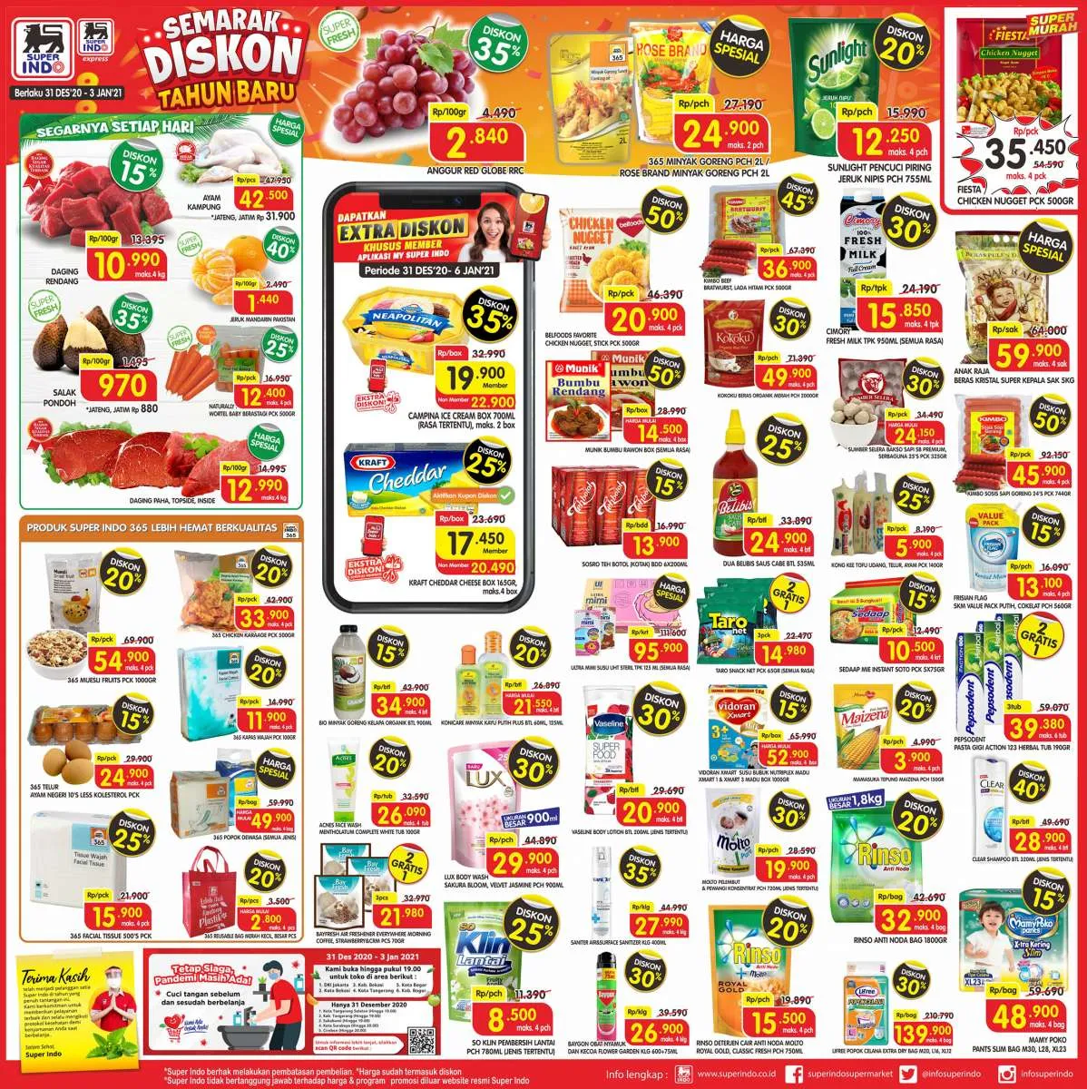 Promo JSM Superindo 30 Desember 2020-3 Januari 2021, diskonan ganti tahun!