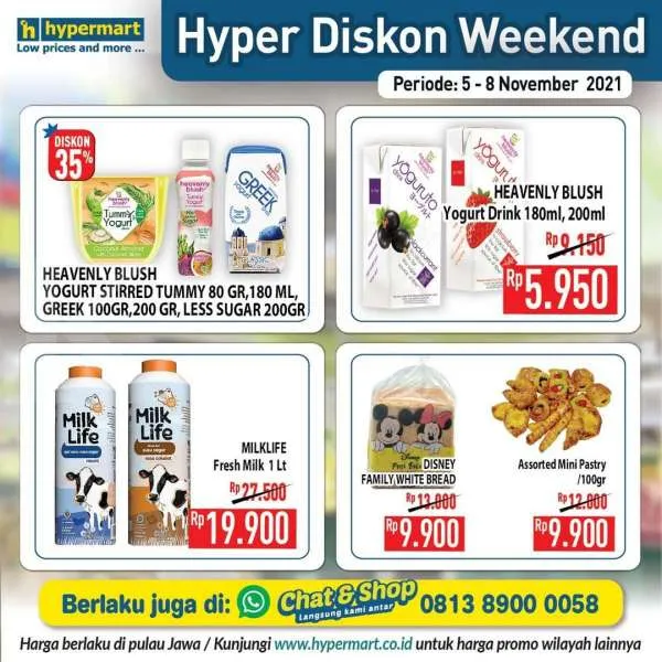 Promo JSM Hypermart 5-8 November 2021