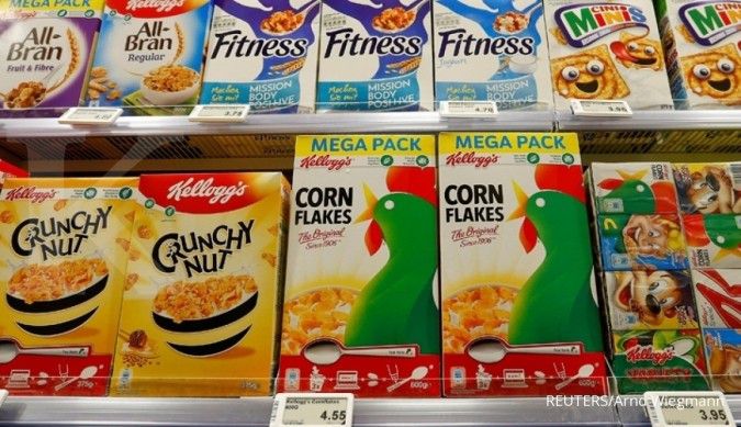 Kellogg Memecah Diri Menjadi tiga Perusahaan Demi Fokus Pada Bisnis Makanan Ringan