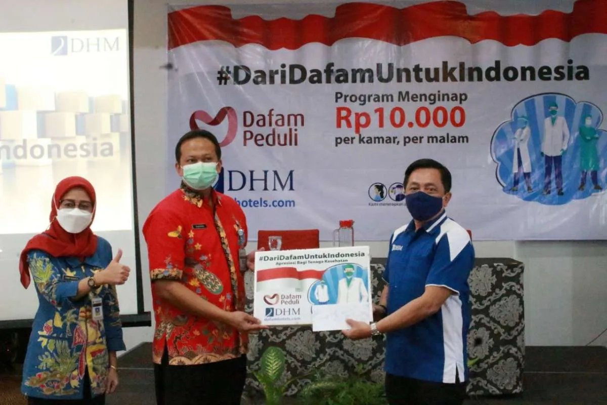 Dafam Hotel beri fasilitas menginap dengan membayar Rp 10 ribu bagi tenaga kesehatan