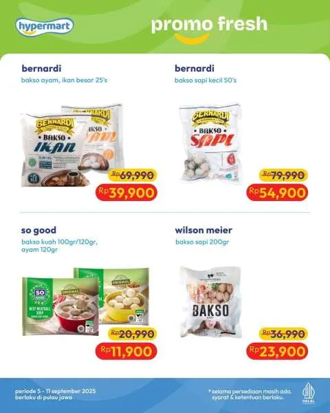Promo JSM Hypermart Hyper Diskon Weekend Periode 5-8 September 2025