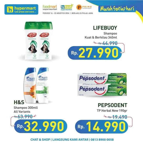 Promo JSM Hypermart Hyper Diskon Weekend Periode 16-19 Agustus 2024