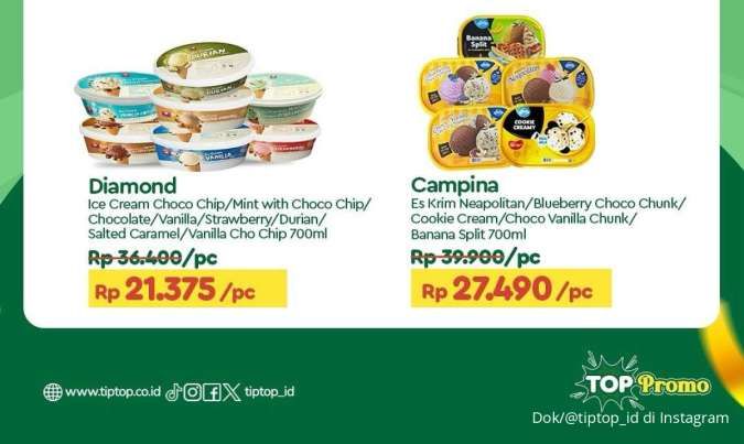 Promo Es Krim Weekend 27-29 Juni 2025 di JSM Tip Top dan JSM Alfamart Gantung