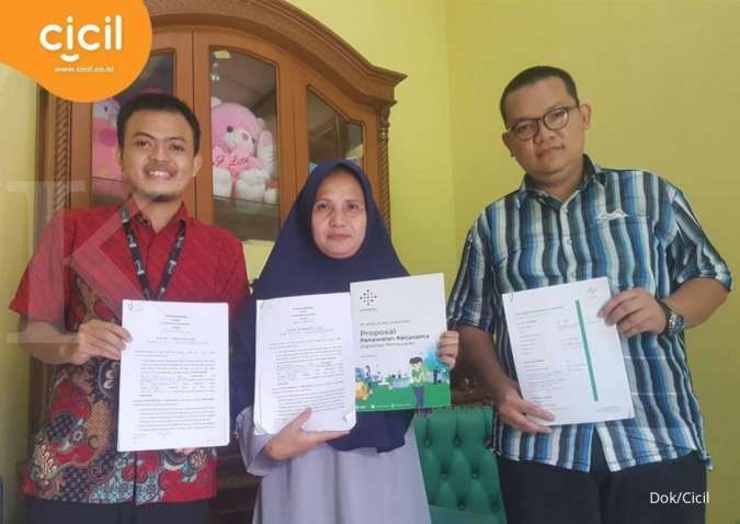 Bantu Lembaga Pendidikan, Infradigital Gandeng Cicil Luncurkan DanaTalangan