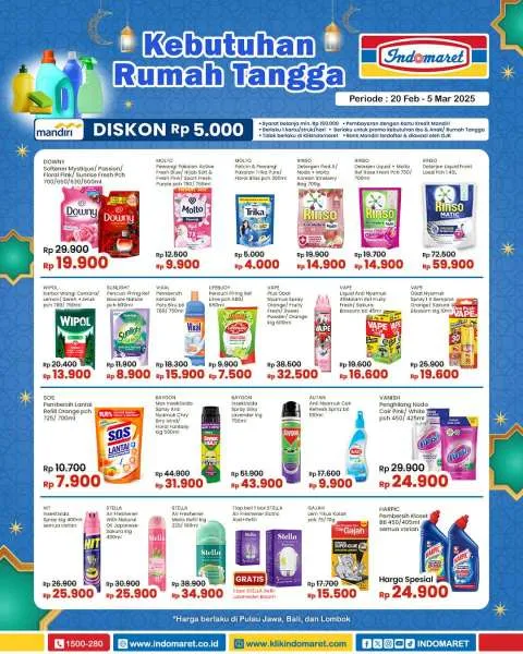 Promo Indomaret Super Hemat Periode 20 Februari-5 Maret 2025