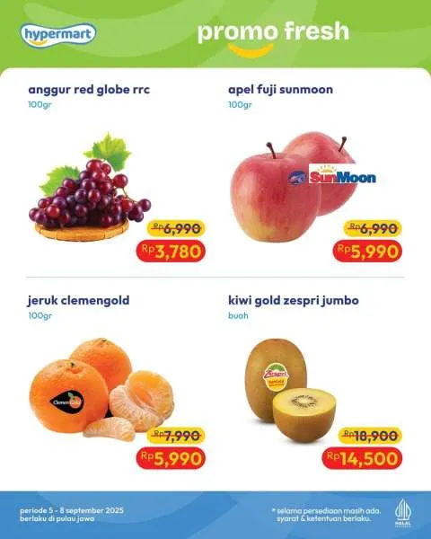 Promo JSM Hypermart Hyper Diskon Weekend Periode 5-8 September 2025