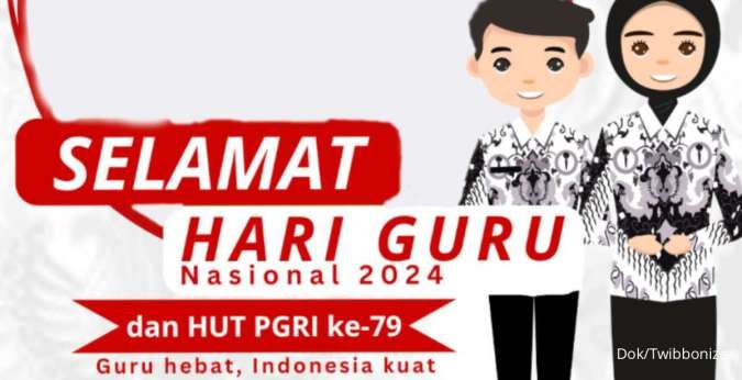 Sejarah Singkat HUT PGRI yang Jadi Cikal Bakal Peringatan Hari Guru Nasional