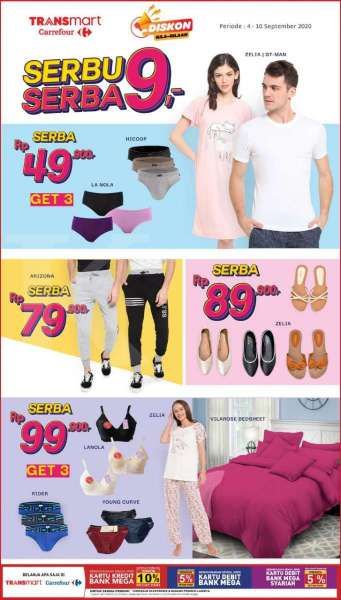 Promo Transmart Carrefour 4-8 September 2020