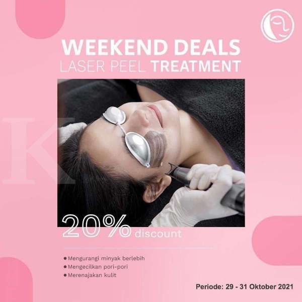 Promo Natasha Weekend Deals Minggu Ini, llNikmati Laser Feel Treatment Diskon 20%