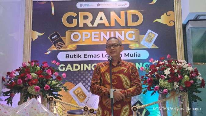 Antam Targetkan Penjualan 355 Kg di Butik Emas Gading Serpong Tangerang