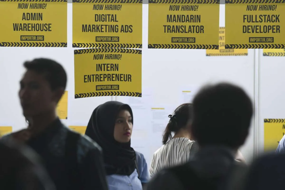Pemerintah optimistis dapat tekan jumlah pengangguran di bawah 6%