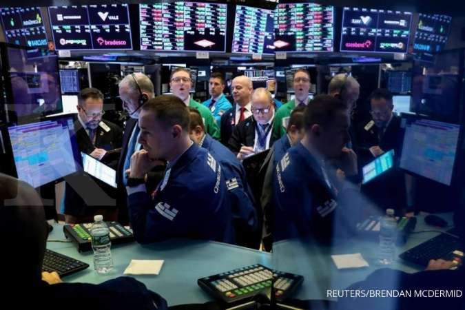 Tak ada kejutan dari rilis hasil FOMC, Wall Street naik tipis