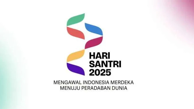 Logo Hari Santri 2025