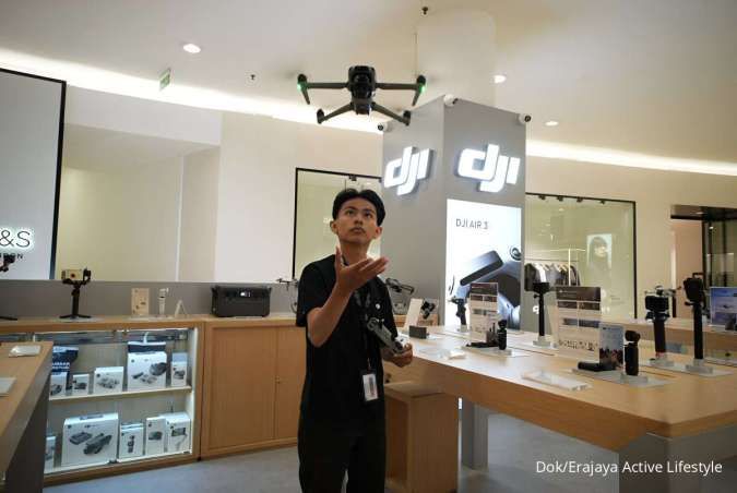 Erajaya Active Lifestyle Resmikan Tiga Gerai DJI Experience Store Sekaligus