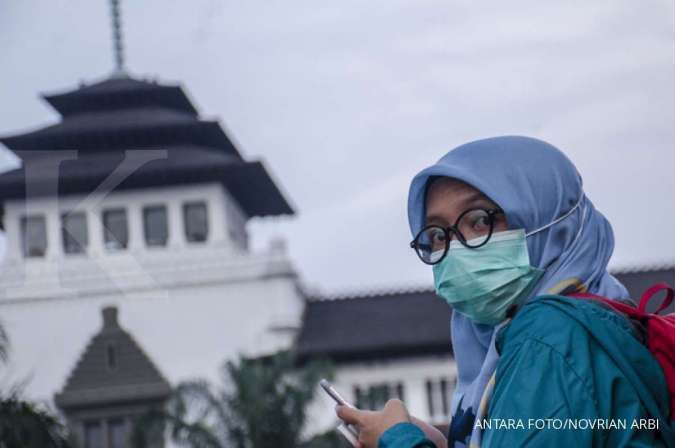 Kota Bandung zona merah, tidak menggunakan masker akan ditindak tegas