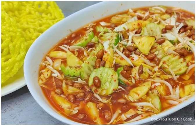 Wajib Coba Resep Rujak Cuka yang Segar, Asam dan Pedasnya Bikin Ngiler
