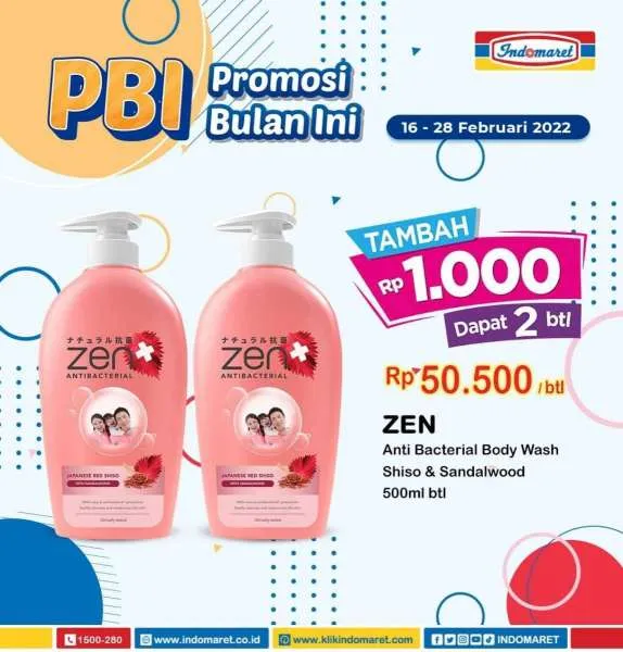 Promo Indomaret Bulan Ini Periode 16-28 Februari 2022