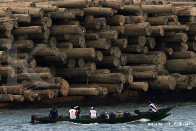 Ekspor kayu log matikan industri pengelolaan kayu