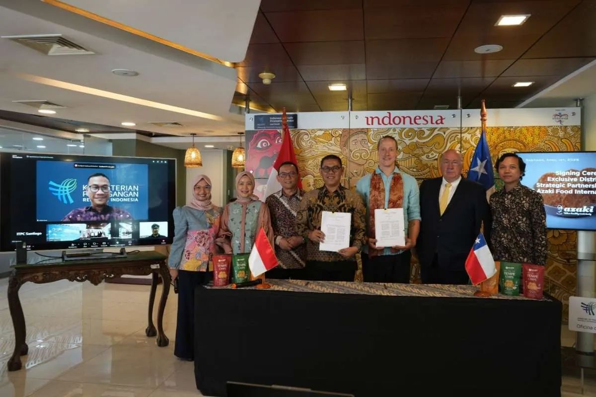 Produk Tempe Azaki Food Diekspor ke Chile lewat Kerjasama Bisnis Senilai Rp2,1 Miliar