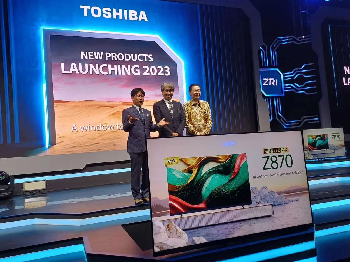 Dongkrak Pangsa Pasar, Toshiba TV Indonesia Luncurkan Tiga Seri Smart TV Baru