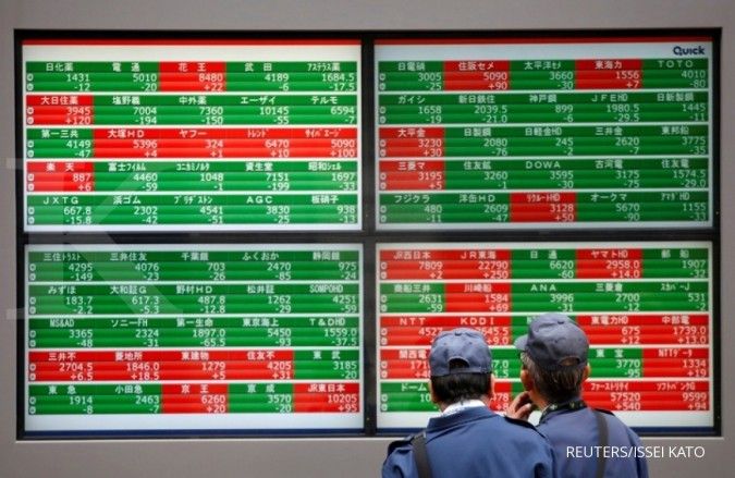 Bursa Asia ragu-ragu melangkah ke zona hijau