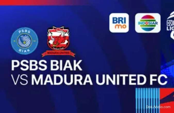 Prediksi & Link Streaming PSBS Biak vs Madura United, BRI Liga 1 Hari Ini (17/9)