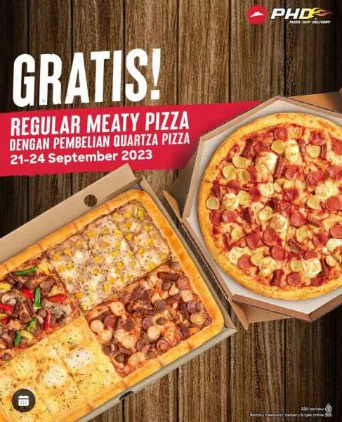 Promo PHD BOGO Pizza 21-24 September 2023